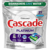 Cascade Platinum with Dawn - Fresh Scent-21 count - 5 PACK - 105 Total Pods
