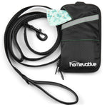 Leash Bag with 6ft Double Handle Padded Leash