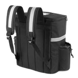 Insulated Food Delivery Backpack w/Cup Holders, Pocket and Receipt Window